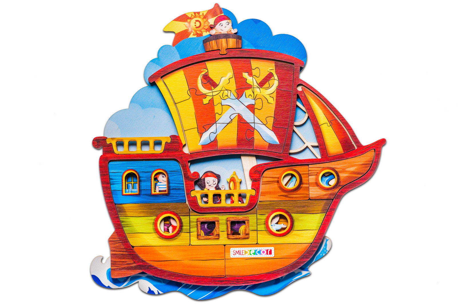 Pirate Ship | Coloring books for children: 26 coloring pages