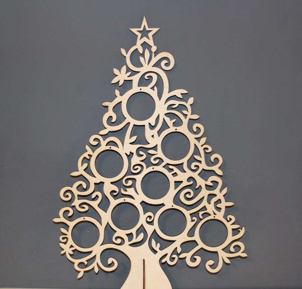 Blank for decoration New year tree toy 26, #457